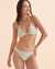 BILLABONG Haut de bikini triangle convertible I Sea You Tanlines Menthe verte florale ABJX300825 - View1
