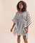 COVER ME Striped Caftan White and navy stripes 23021497 - View1