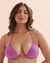 EIDON Expeditions Kali D Cup Triangle Bikini Top Purple 3525600D - View1