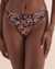 ROXY Beach Classics Cheeky Bikini Bottom Anthracite floral daze ERJX404674 - View1