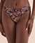 ROXY Bas de bikini cheeky Beach Classics Joie florale anthracite ERJX404674 - View1