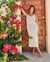 TURQUOISE COUTURE Robe longue en crochet Vanille 02300103 - View1