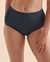 JANTZEN Solid Shirred Sides Bikini Bottom Blue JZ23170H - View1