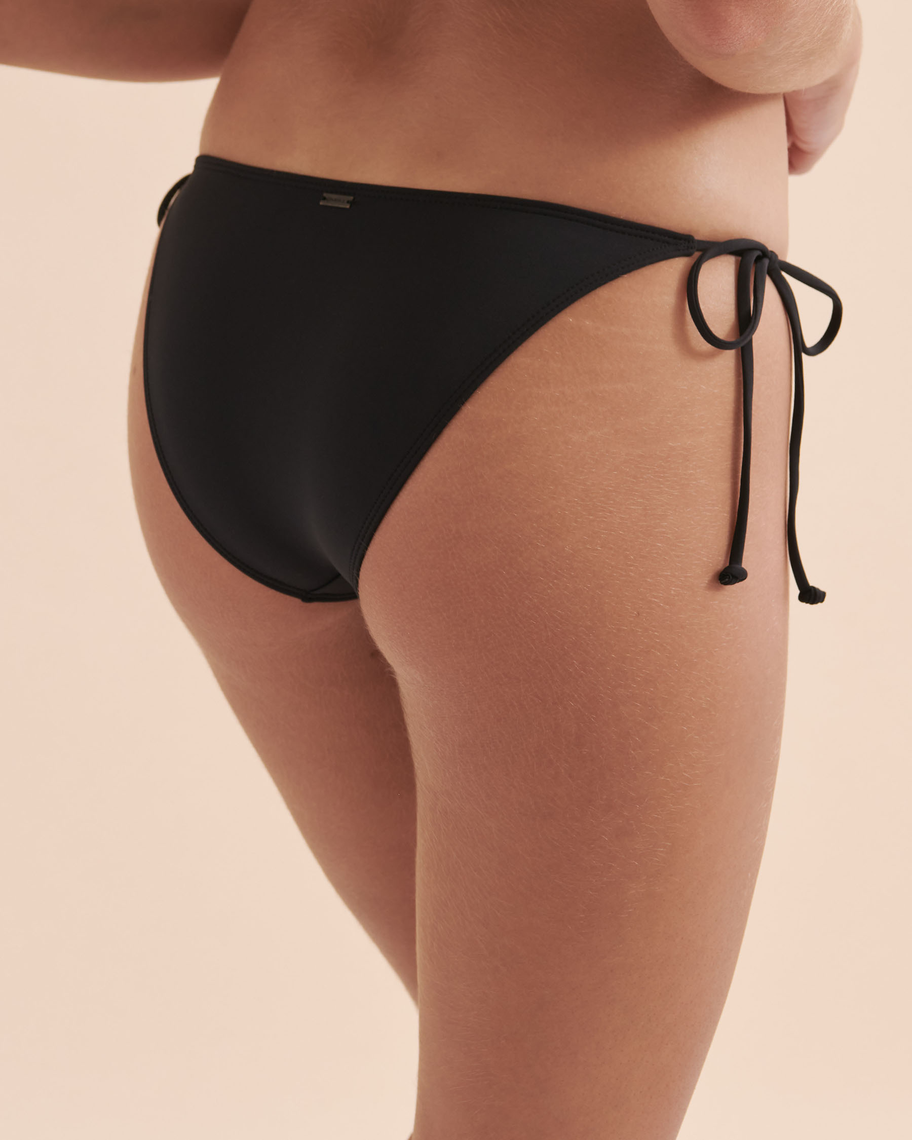 O'NEILL Saltwater Solids Side Tie Bikini Bottom Black SP3474006B - View3
