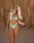ROXY Haut de bikini triangle Aruba Bleu clair éclatant ERJX305183 - View1