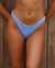 KULANI KINIS Bas de bikini cheeky Breezy Blue Ribbed Bleu azur BOT227CBRB - View1