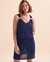 COVER ME Onion Skin Short Dress with Rings Navy 24021185 - View1