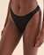 EVERYDAY SUNDAY Bas de bikini cheeky coupe échancrée Sporty Beach Noir ESBEAW02651A - View1
