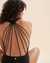 MALAI Opera Detailed Back One-piece Swimsuit Black O31001 - View1