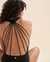 MALAI Opera Detailed Back One-piece Swimsuit Black O31001 - View1