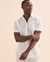 PUBLIC BEACH Linen Short Sleeve Shirt White PB6242BIK - View1