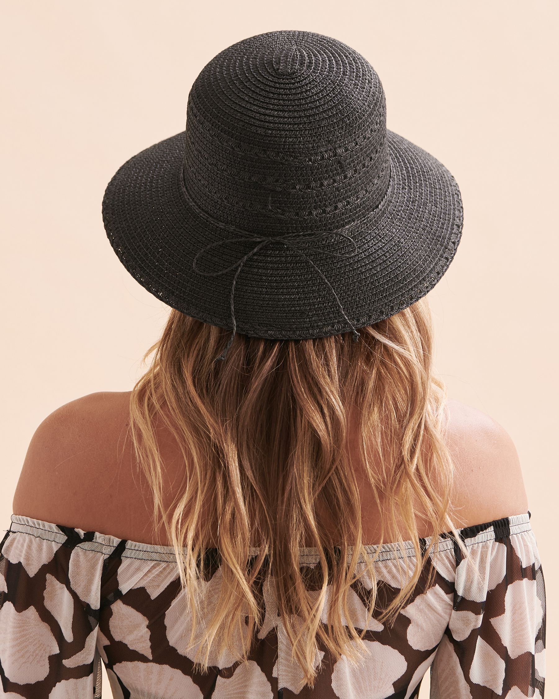 Chapeau Paille Femme Brim Wide Chapeaux De Paille pour Femmes Chapeau De  Plage en Papier Pliable Chapeaux De Soleil Chapeau De Scène-3_One_Size :  : Mode