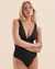 SEA LEVEL Scallop One-piece Swimsuit Black SL1483SC - View1