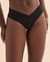 TROPIK Ribbed Thong Bikini Bottom Black 01300250 - View1