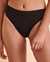 BILLABONG SOL SEARCHER Maui Rider High Waist Bikini Bottom Black ABJX400136 - View1
