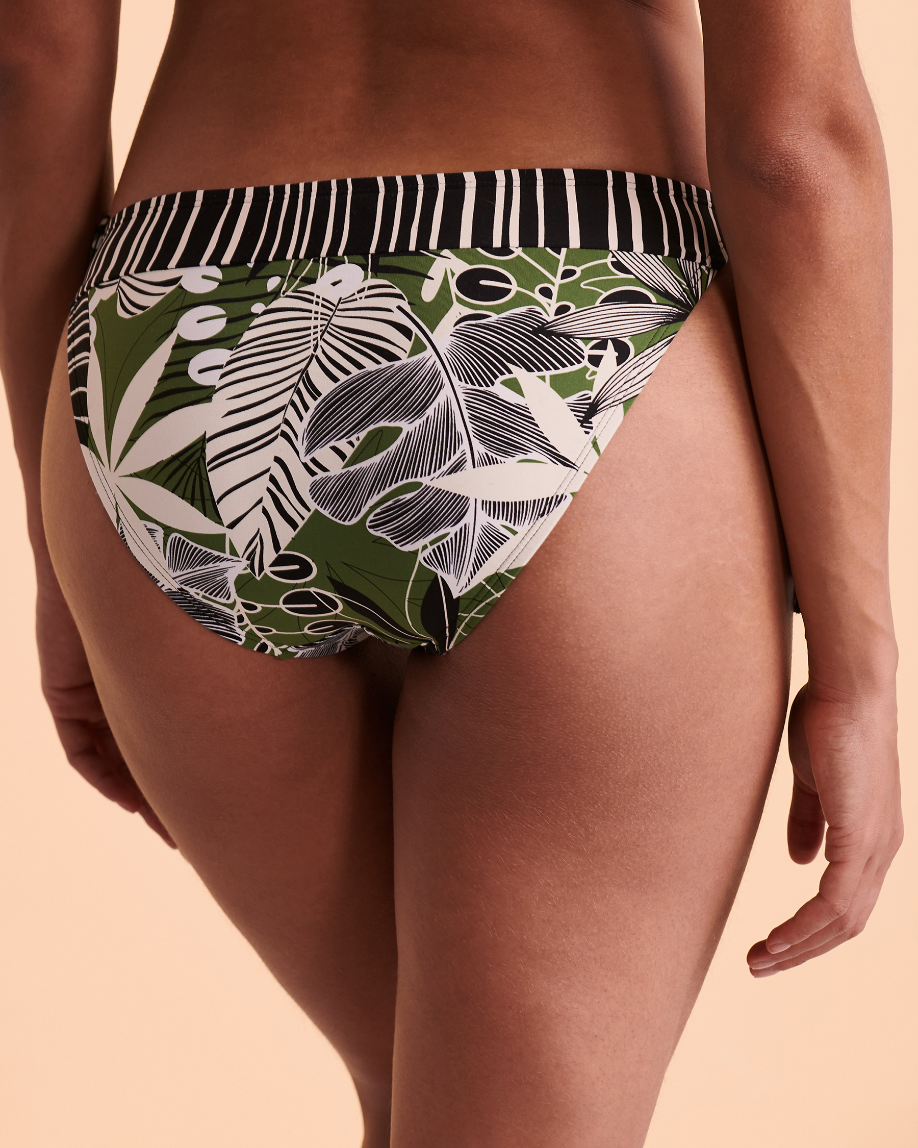 BLEU ROD BEATTIE BOLD MOVES Side Tie Bikini Bottom Tropical print RBBM23585H - View2