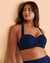 BLEU ROD BEATTIE Haut de bikini bandeau bonnet D KORE Marine RBKK00179D - View1
