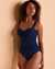 BLEU ROD BEATTIE KORE Bandeau One-piece Swimsuit Navy RBKK00978 - View1