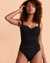 BLEU ROD BEATTIE Maillot une-pièce bandeau KORE Noir RBKK00978 - View1