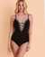 CHRISTINA ST-BARTH Lace Detail One-piece Swimsuit Black 30SB5013 - View1