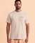 HURLEY T-shirt EVERYDAY DOUBLE PALM Blanc délavé MTS0034010 - View1