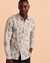 ISLANDHAZE Linen Button-down Shirt Floral NB123705 - View1