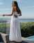 KOY RESORT MIAMI Smocked Bandeau Dress White K2106 - View1