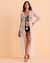 KOY RESORT Caftan crochet et dentelle FLAMENCO Crème K2164 - View1