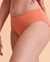 MY BIKINI STORY Bas de bikini taille mi-haute RIB Corail 01300165 - View1