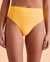 NANA SANTA THERESA Cynthia High Waist Bikini Bottom Yellow NZ019 - View1