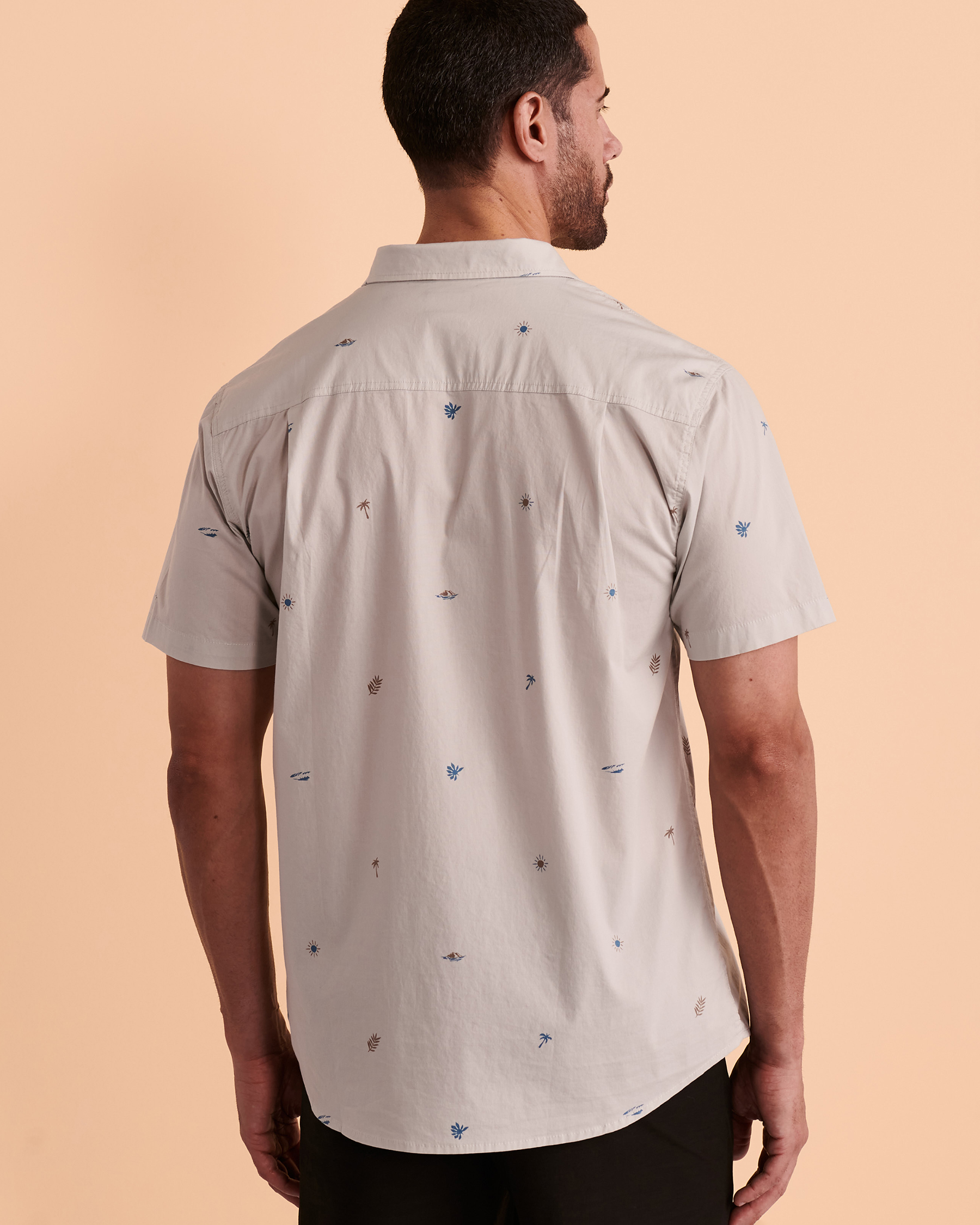 O'NEILL TAME Short Sleeve Button-down Shirt Print SP2104105 - View2