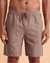 PUBLIC BEACH Short bermuda LINEN Charbon PB5804BIK - View1