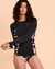 ROXY Rashguard manches longues HIBISCUS WAVE Feuillage ERJWR03621 - View1