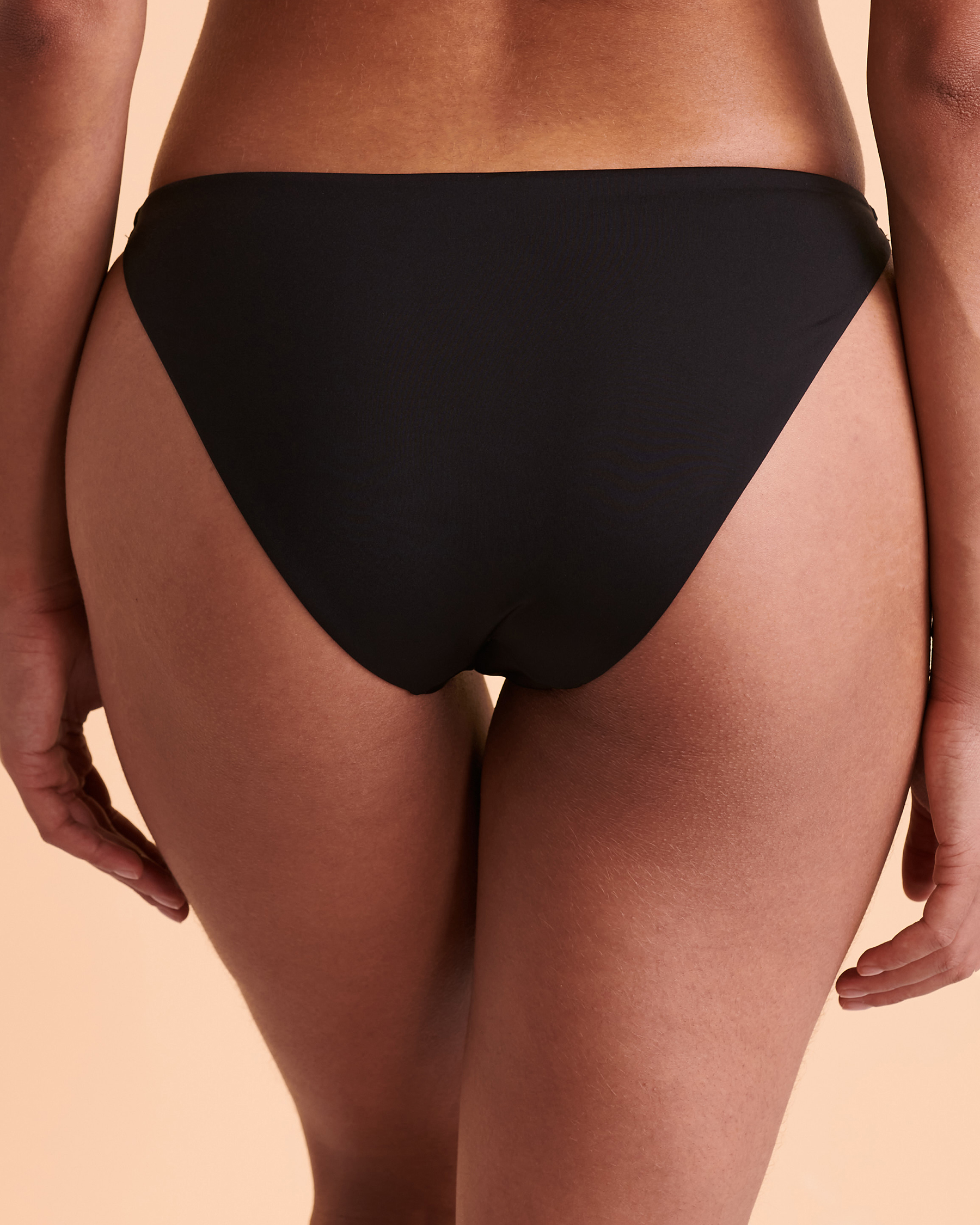 SANTEMARE CHAIN Brazilian Bikini Bottom Black 01300177 - View2