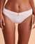 SANTEMARE RUFFLE Shirred Waistband Bikini Bottom White 01300178 - View1