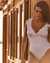 SANTEMARE Maillot une-pièce RUFFLE Blanc 01400024 - View1