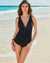 MAGICSUIT MORNING STAR Shirred Tankini Top Black 6017681 - View1