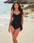 MAGICSUIT SOLIDS Side Tie Tankini Top Black 6006040 - View1