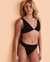 BILLABONG SOL SEARCHER Plunge Bikini Top Black ABJX300696 - View1