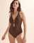 BLEU ROD BEATTIE RING ME UP One-piece Swimsuit Chocolate RBMU23796 - View1