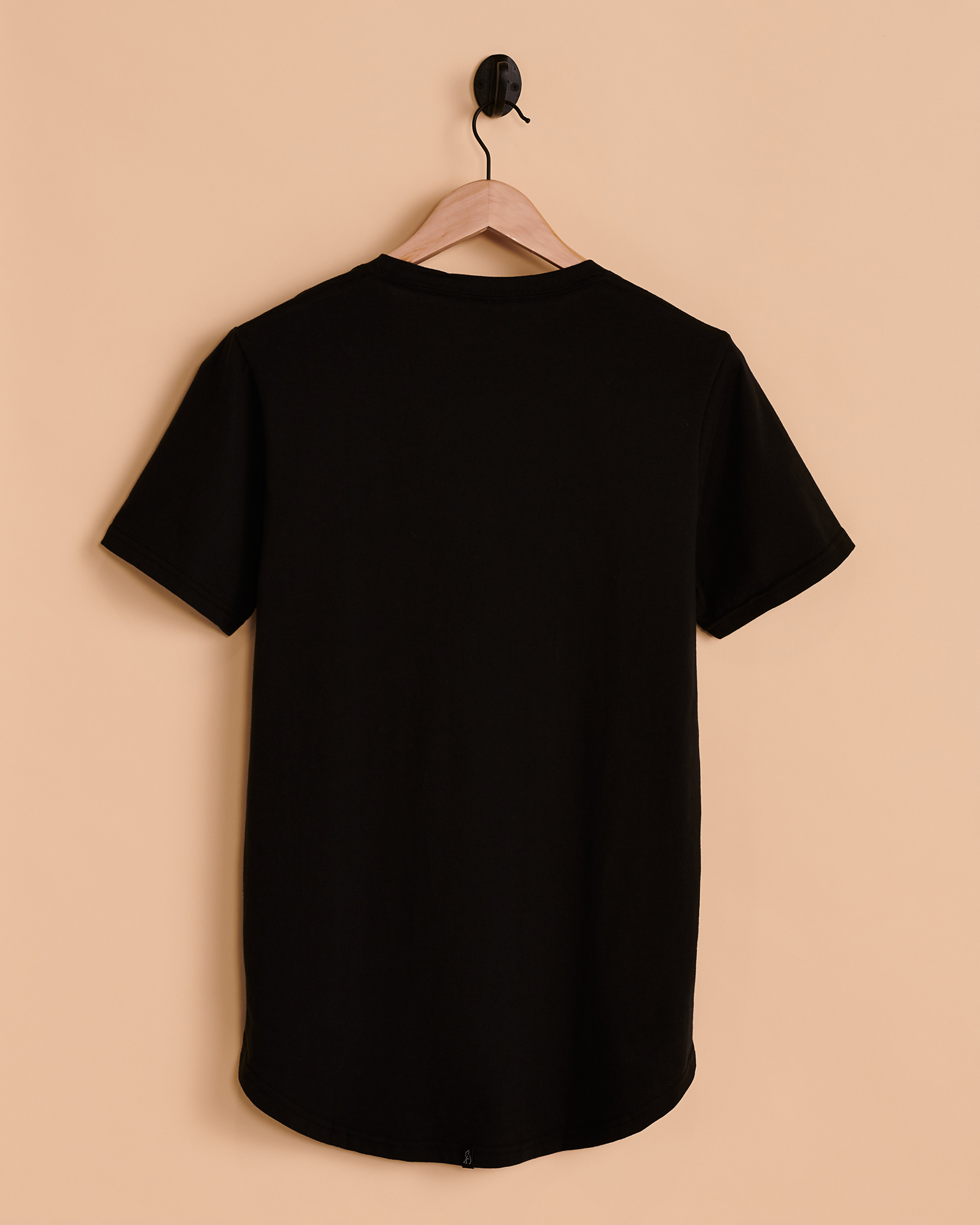 KUWALLA T-shirt EAZY Noir KUL-CT1851 - Voir2