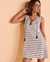 NAUTICA CATCH OF THE DAY Lace Up Dress White stripes 8L3CD89 - View1