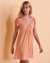 ROXY CLEARWATER COVE Short Sleeve Dress Papaya Punch ARJWD03503 - View1