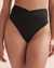 SEA LEVEL ESSENTIALS ECO High Waist Bikini Bottom Black SL4495ECO - View1