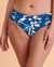 SEA LEVEL Bas de bikini taille mi-haute  RETREAT Imprimé bleu SL4520RT - View1