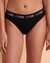 SEATONIC Bas de bikini tanga RIB Noir 01300189 - View1
