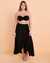TURQUOISE COUTURE Wrap Skirt Black 02200037 - View1
