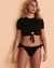 TROPIK Rashguard manches courtes TROPICAL Noir 02100017 - View1