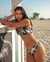 MALAI Perwinkle Reversible Twisted Bikini Top Tropical T26153 - View1