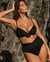 TURQUOISE COUTURE Haut de bikini push-up Solid Noir 01100184 - View1